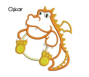 Stickserie - Knuffeldrachen